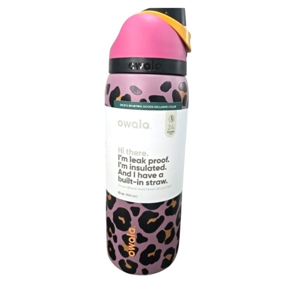 Owala FreeSip 32oz Insulated Bottle Jungle‎ Stroll Dick's Exclusive SOLD OUT NWT